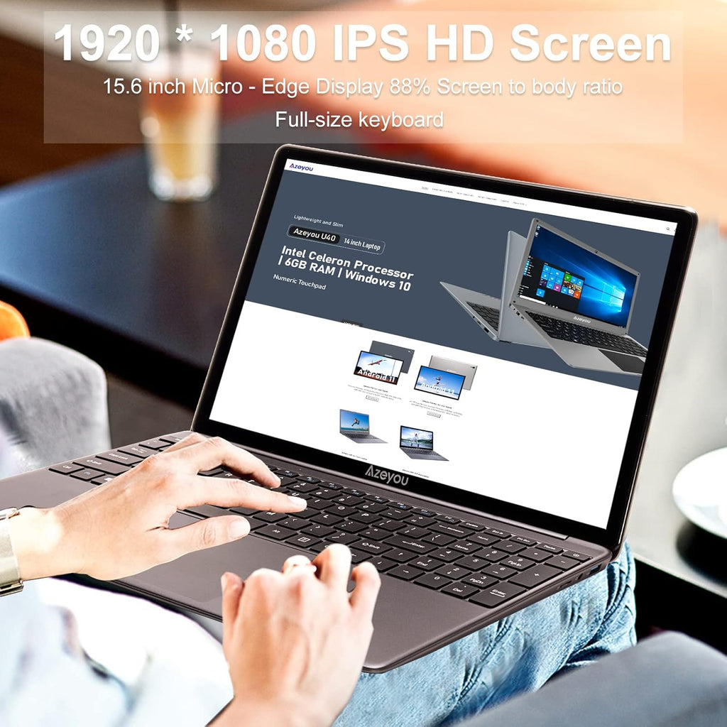 15.6 inch Thin and Light Metal case Notebook Computer M7986