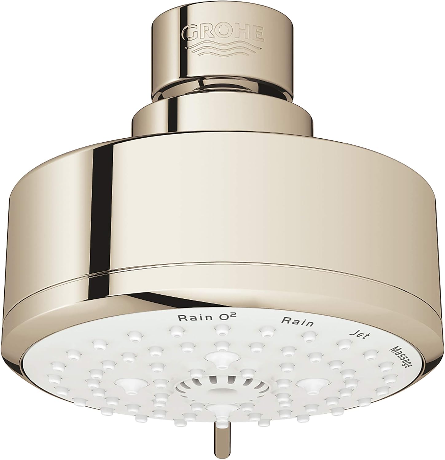 Polished Nickel 4 Spray Shower Head Pack of 2 R95186