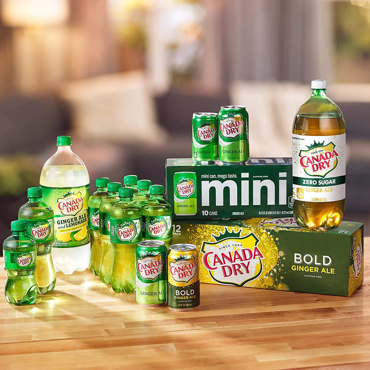 Ginger Ale Soda, 10 Fl Oz (Pack of 6 Plastic Bottles) I13238
