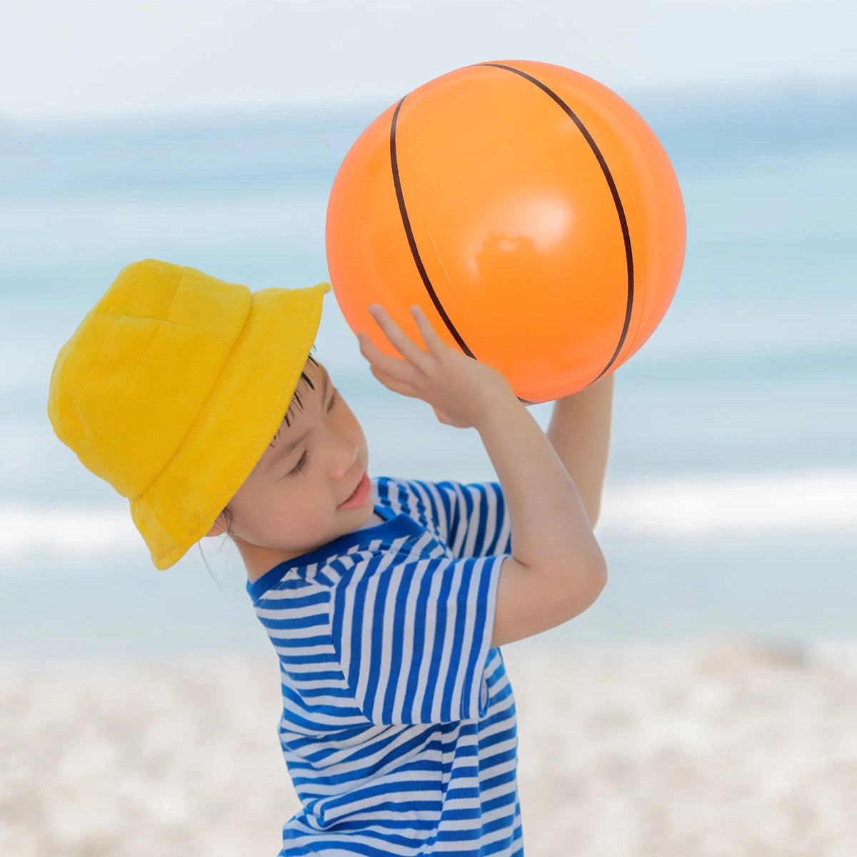 4pcs Inflatable Toy Beach Ball Baseball Basketball Soccer Football Plaything J159