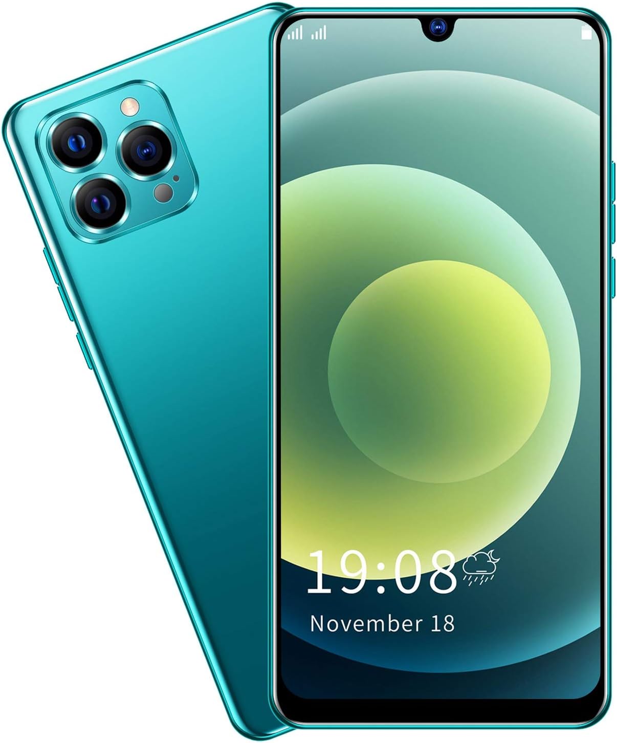 5.45 inch Unlocked Smartphone with Face Fingerprint, 1GB/8GB, 2200mAh Battery (Blue) S673335
