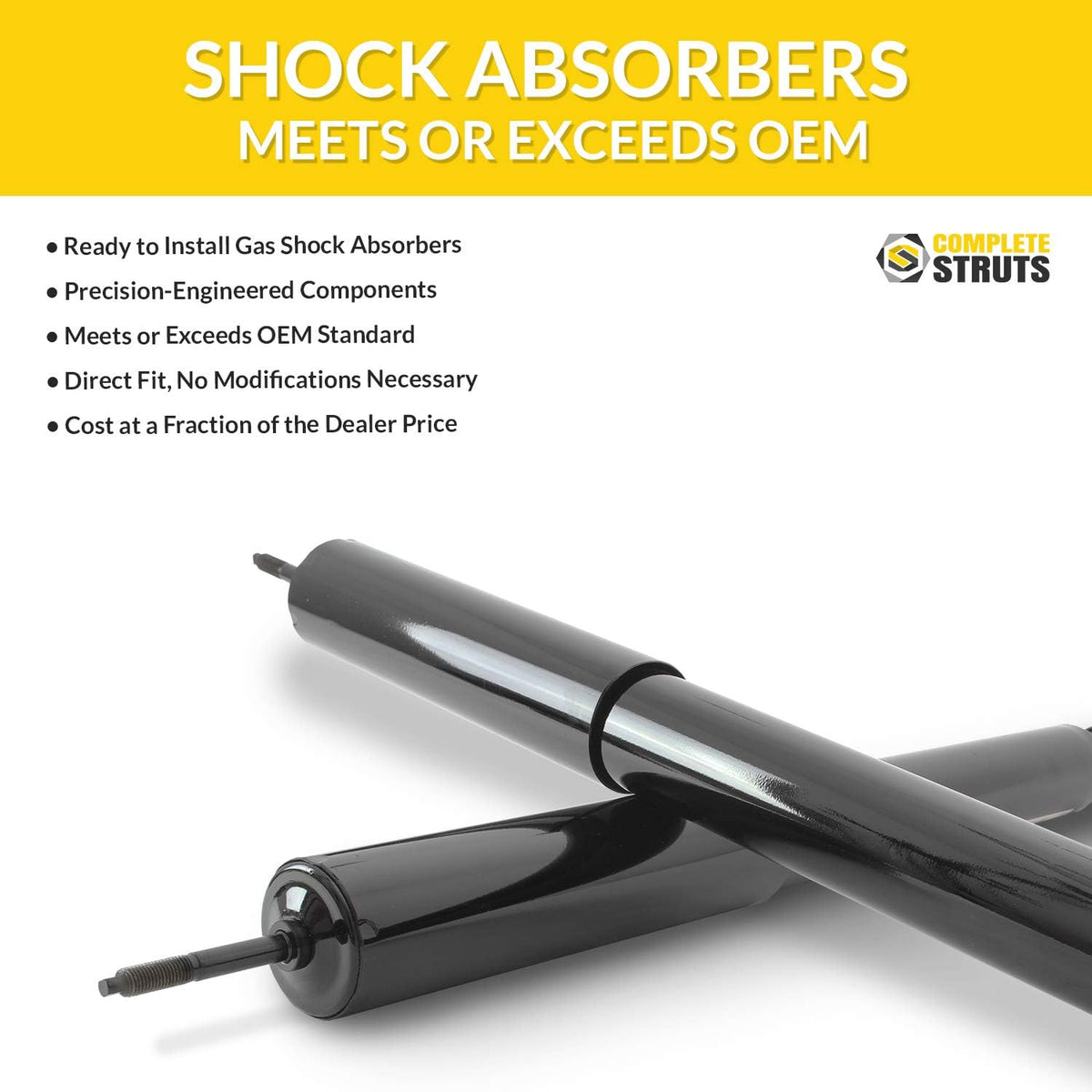Complete Struts Assembly & Rear Shocks Absorbers Set of 4 X1410