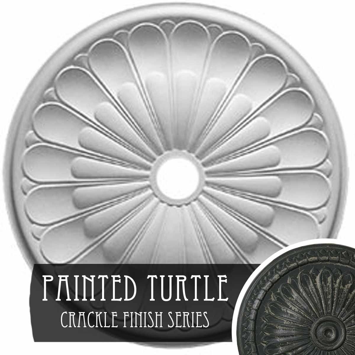 31 5/8x22OD x 3 5/8x22ID x 1 7/8x22P Ceiling Medallion I2103