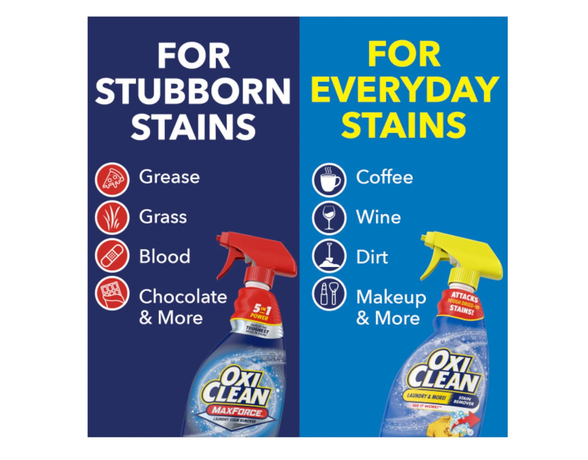 Laundry Stain Remover Spray, 12 Ounce - Pack of 3 X7458