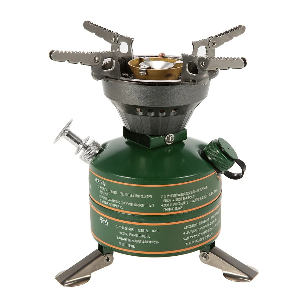 Portable Gasoline Camping Furnace Cooker H9836