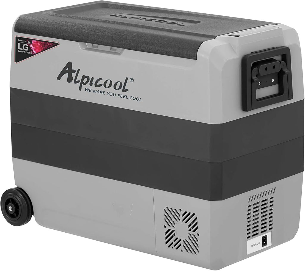 38 Quart Dual Temperature Control 12 Volt Portable Car Fridge Freezer U9249