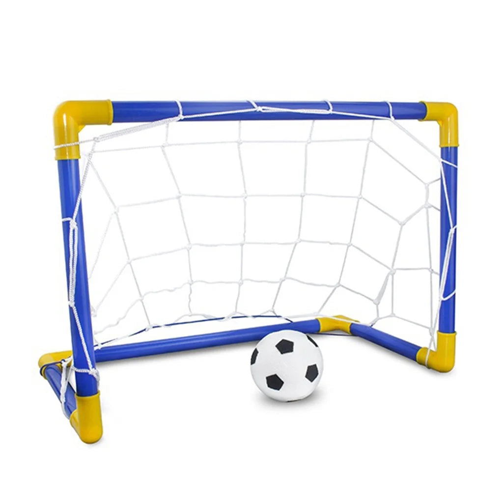 Mini Soccer Goal Set with Inflatable Play Ball X272701