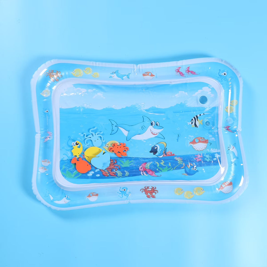 Inflatable Water Play Mat Baby Crawling Cushion (Shark Pattern) I45906