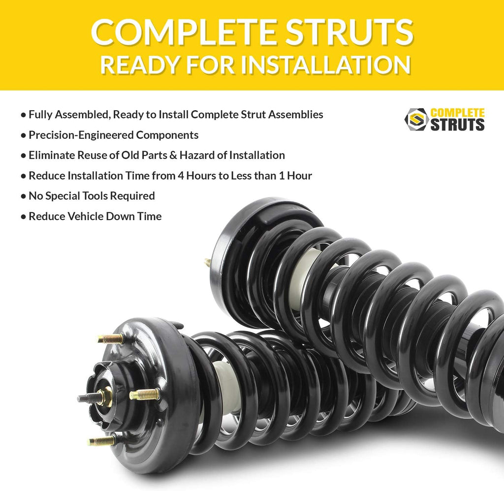 Complete Struts Assembly & Rear Shocks Absorbers Set of 4 X1410