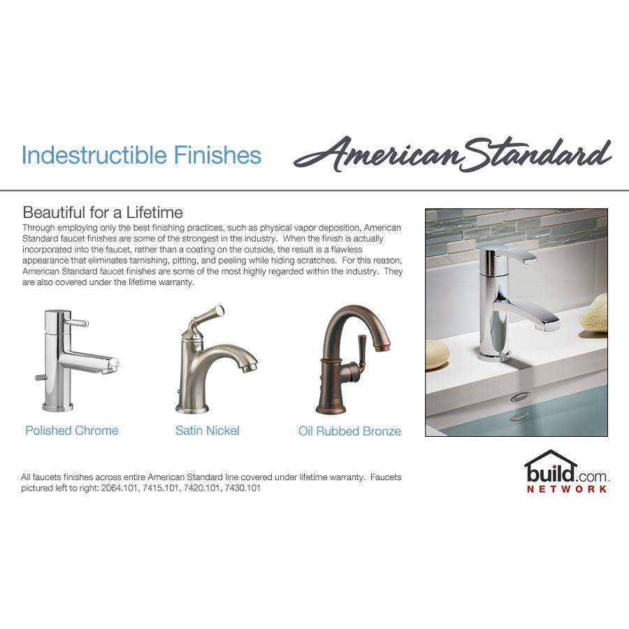 Chrome 2-Handle Widespread Bathroom Faucet F9277