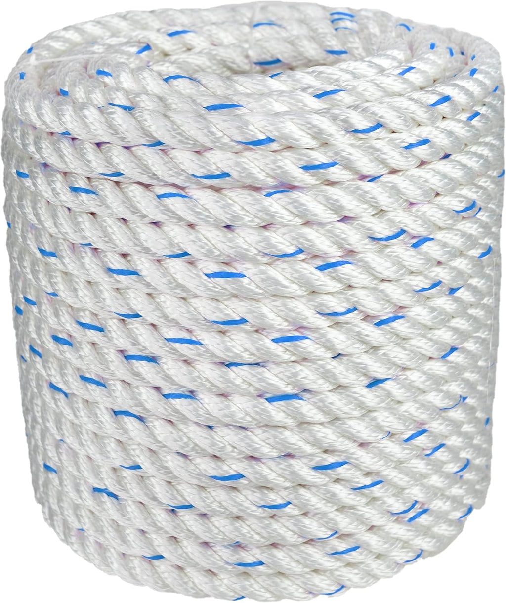 3/4 inch x 100 feet Polyester Bull Rope Pack of 2 D8665