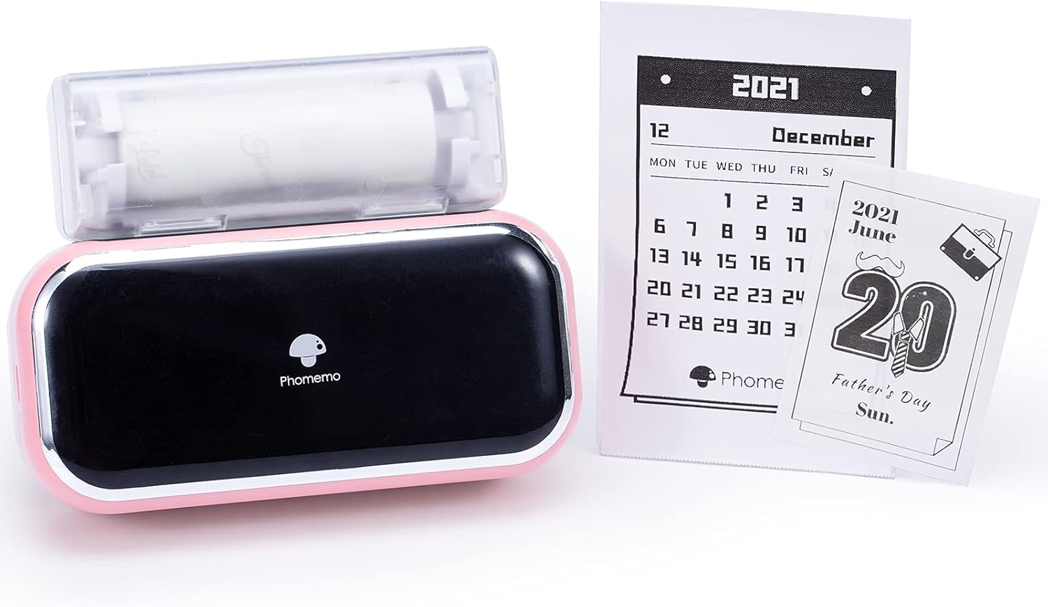 Purple Bluetooth Thermal Mini Printer for Smartphones H4159