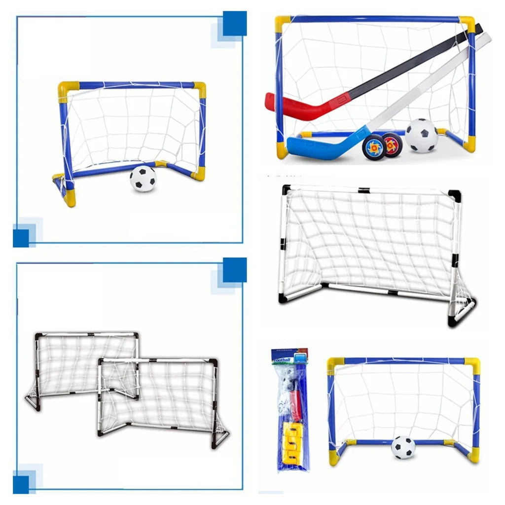 Mini Soccer Goal Set with Inflatable Play Ball X272701
