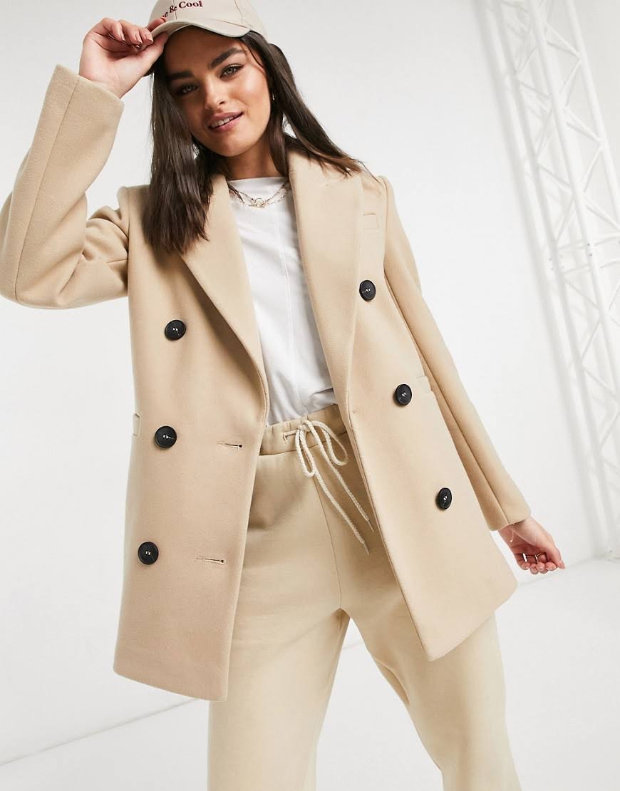 Camel-Brown Wool Blazer E633