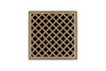 Satin Bronze 5x22 Decorative Drain Kit with PVC Drain R889