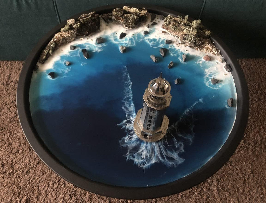 3D Architecture Metal Model Electrical Lighthouse DIY Construction Kit P31243