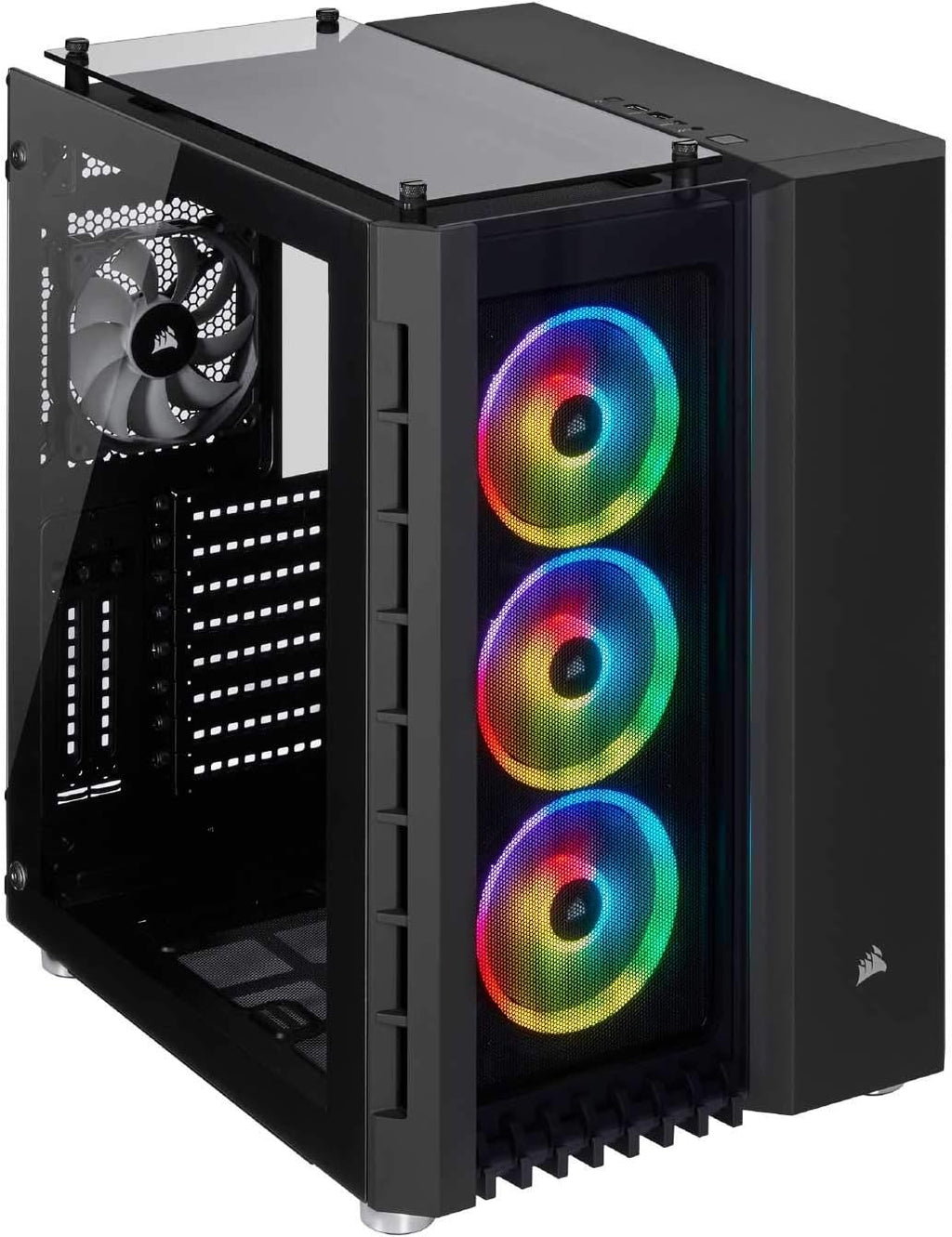 White Tempered Glass ATX Smart Case M4002