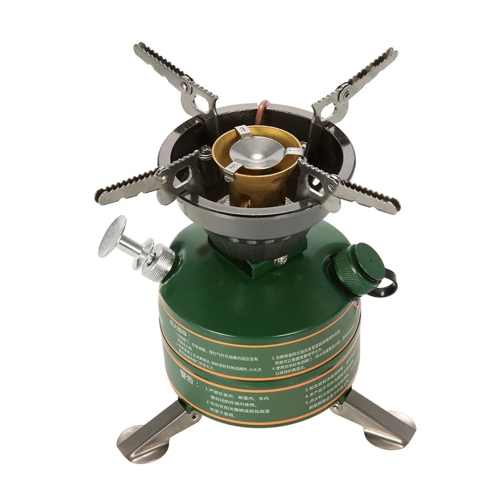 Portable Gasoline Camping Furnace Cooker H9836