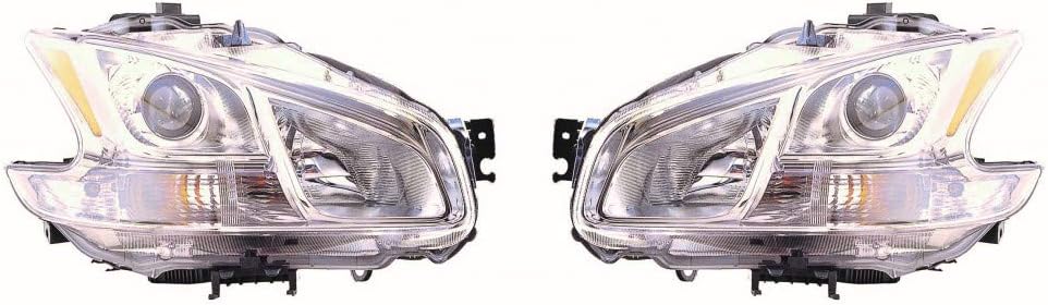 Headlight Assembly for Nissan Maxima 2009-2014 Passenger Side HID A4208