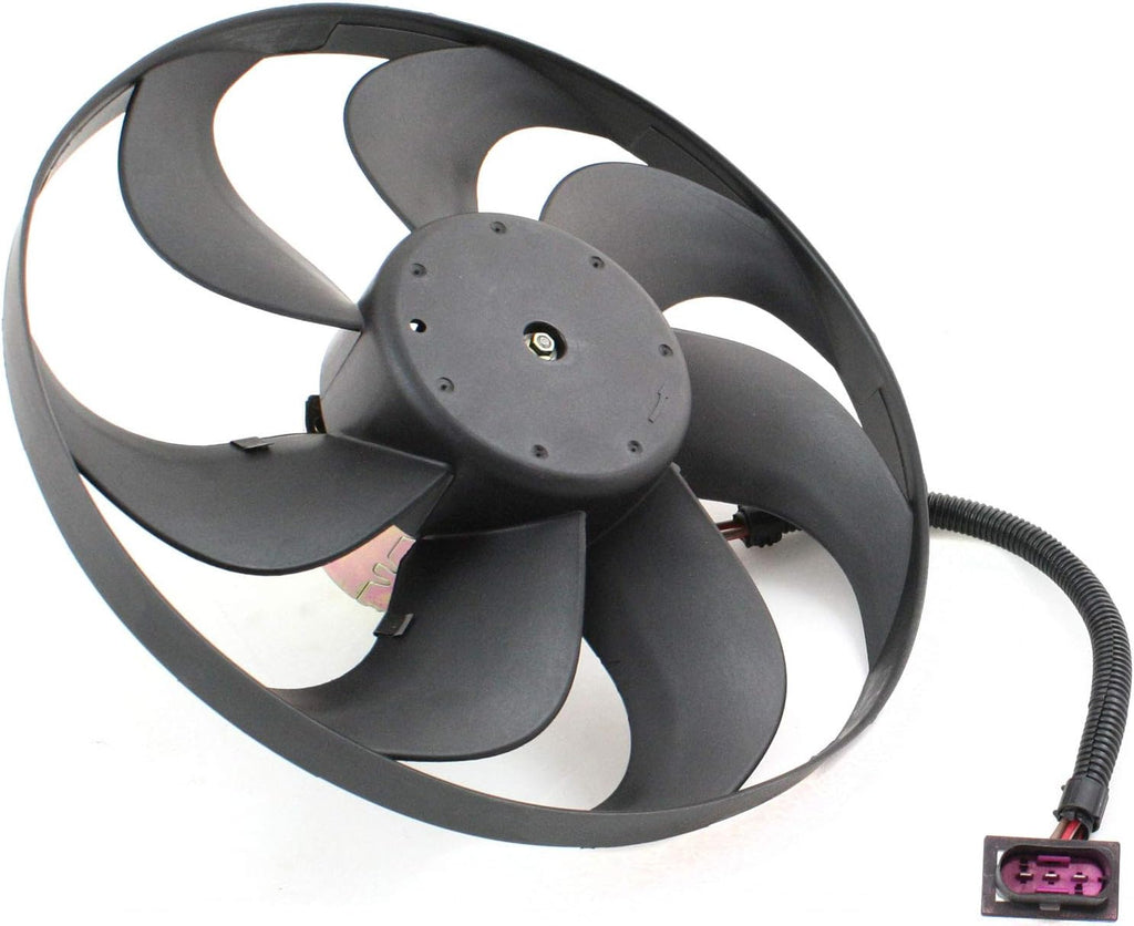 Radiator Fan Assembly Compatible with 1999-2005 Volkswagen Jetta Driver Side Pack of 2 T509