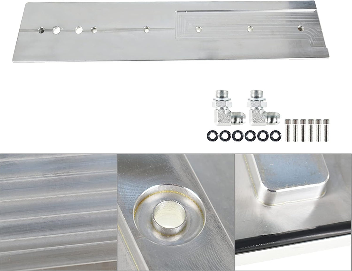 Billet Aluminum Tappet Cover Kit for Cummins 5.9L Dodge Ram 1500 2500 3500 12v 24v engines G571