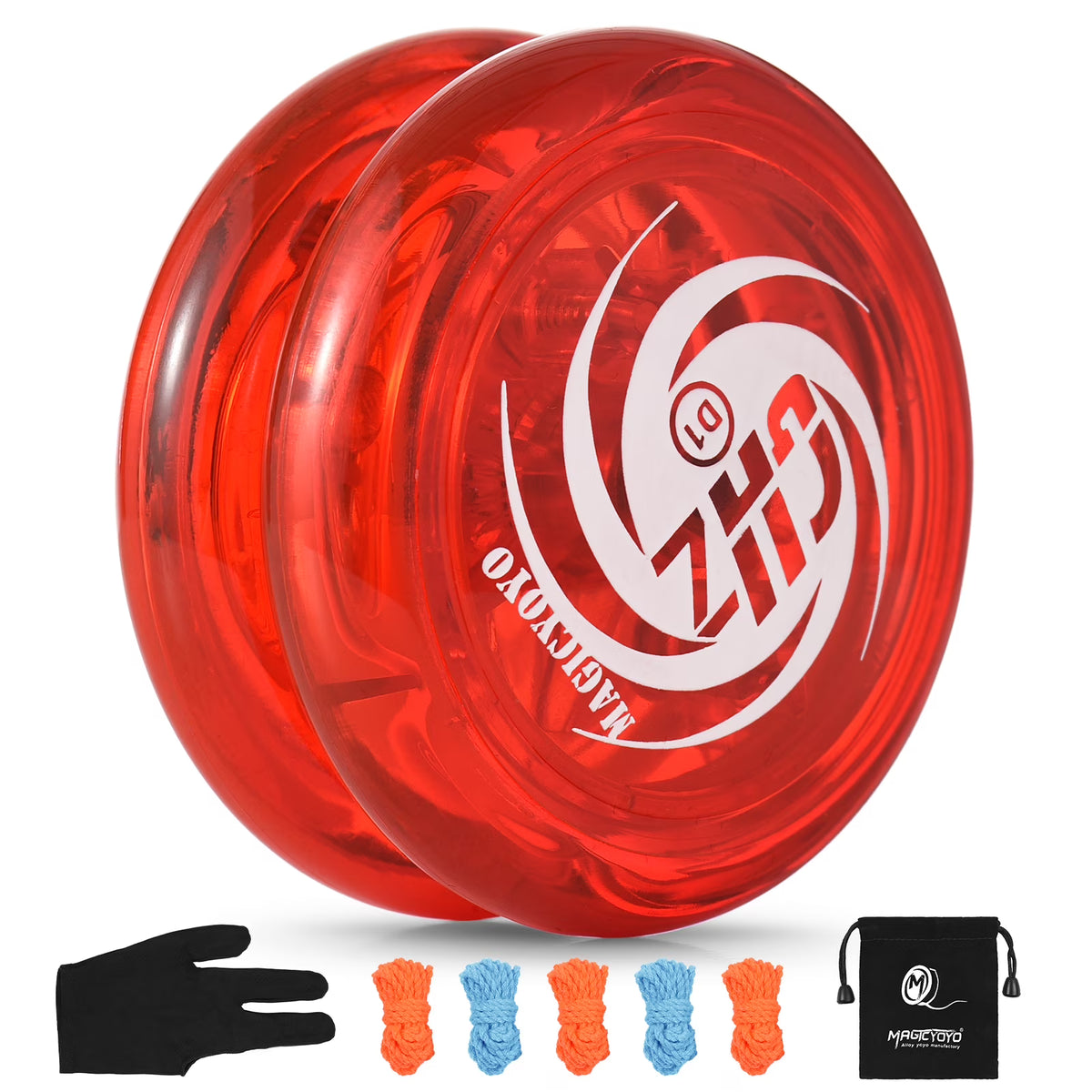 Responsive Yoyo Ball with Replacement Strings and Glove B420