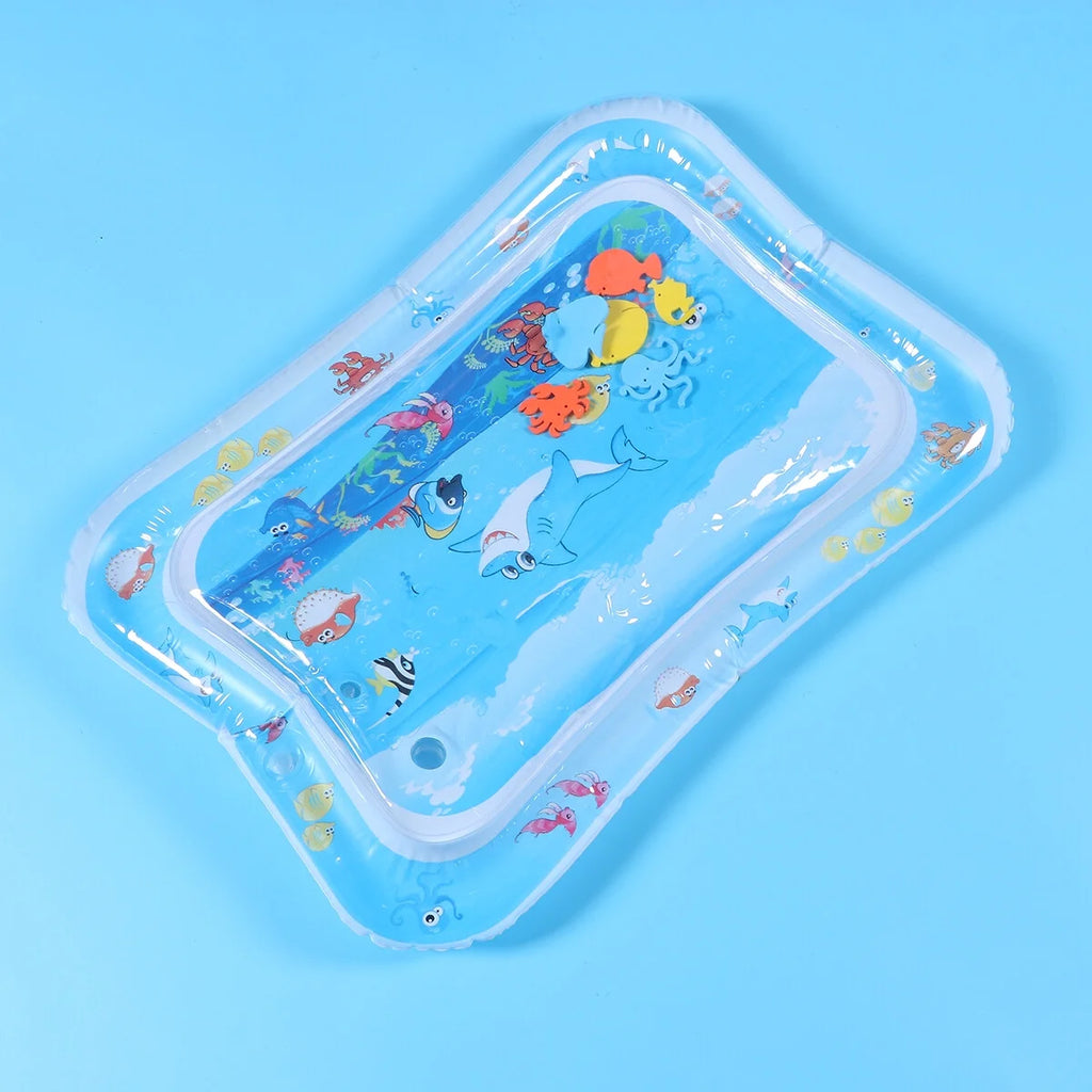 Inflatable Water Play Mat Baby Crawling Cushion (Shark Pattern) I45906