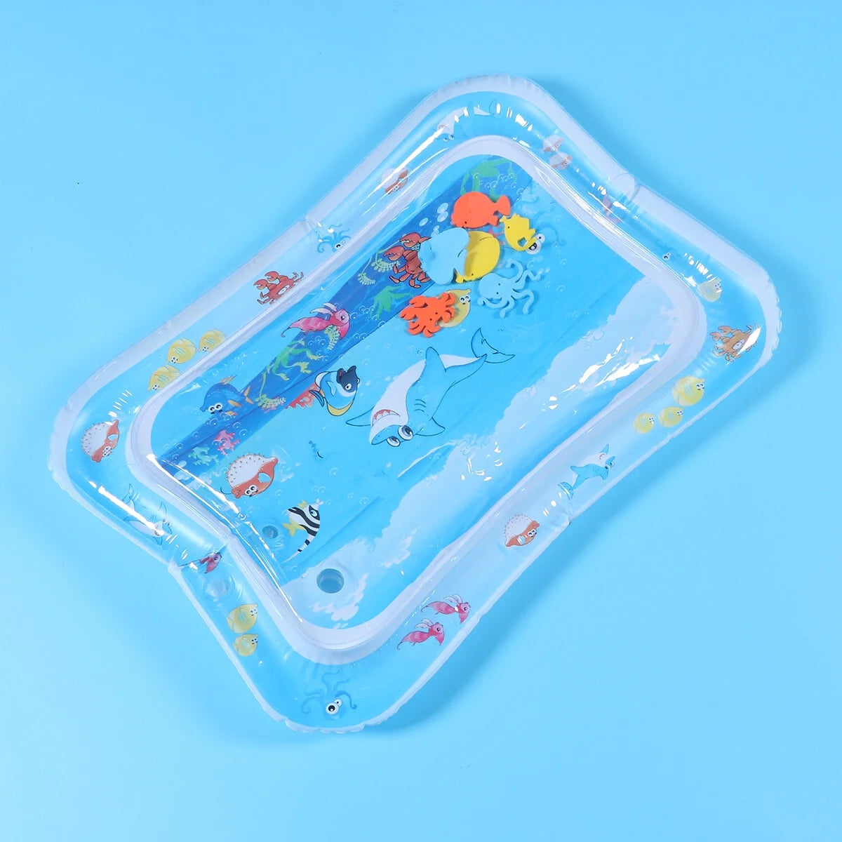 Inflatable Water Play Mat Baby Crawling Cushion (Shark Pattern) I45906