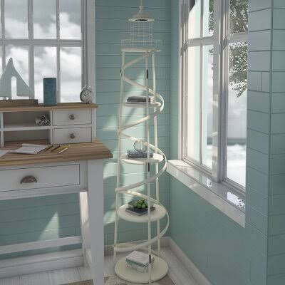 5 Tier Metal Lighthouse Display Unit Sand N875