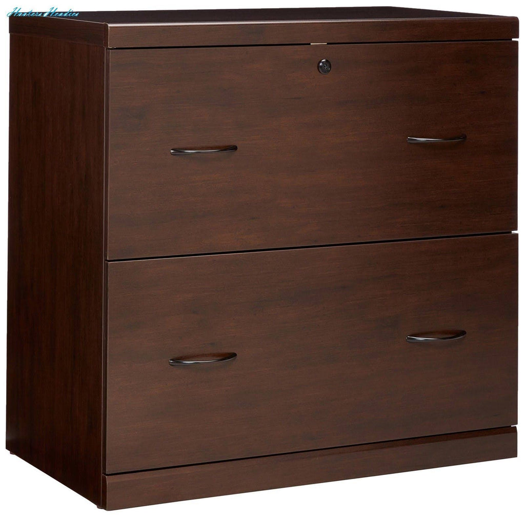 Espresso 2 Drawer Lateral Filing Cabinet D397