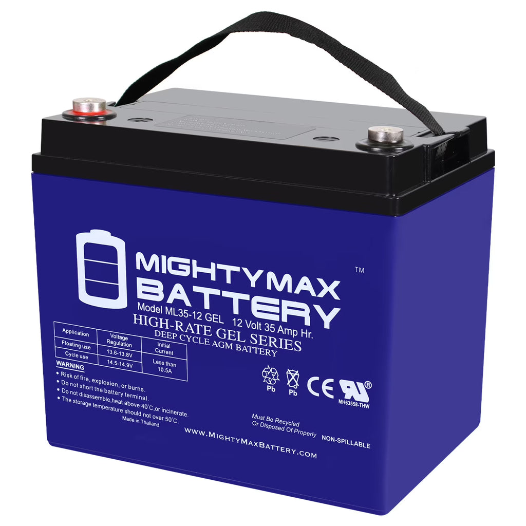 12V 35AH GEL Battery for Ebike Electric Scooter S52611