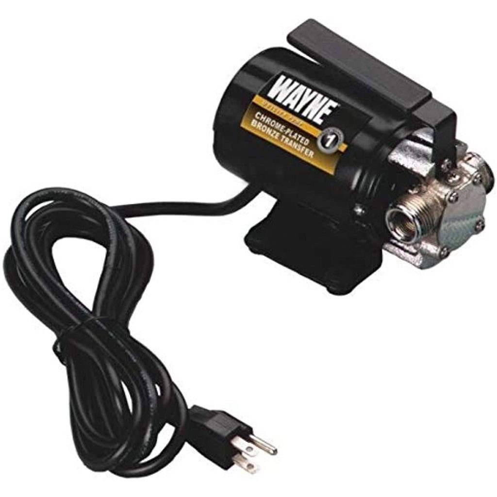 Black Portable Transfer Water Pump with Suction Hose and Attachment G159