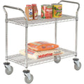 2 Shelves Wire Utility Cart H789178