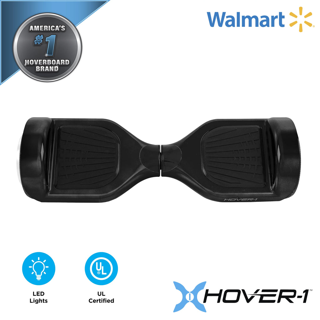 Black Electric Hoverboard with 6.5" Wheels J53057