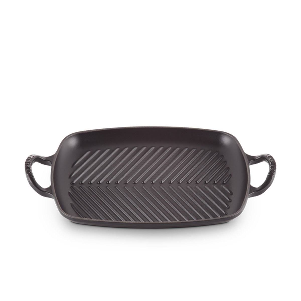 Satin Black Cast Iron Rectangular Grill I72487