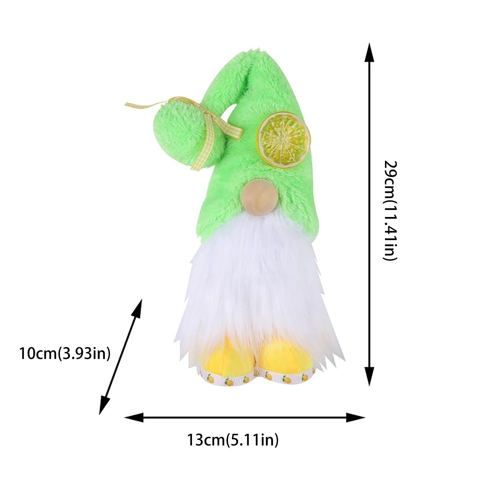 Lemon Doll Plush Dwarf Doll Q616283