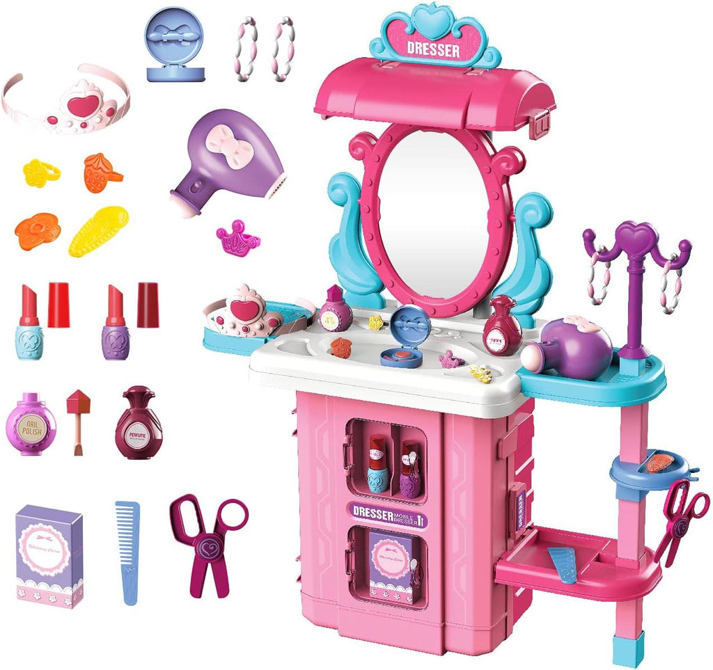 Green 49 PCS Kitchen Playset Travel Suitcase N98480
