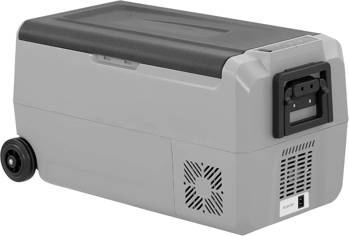 38 Quart Dual Temperature Control 12 Volt Portable Car Fridge Freezer U9249