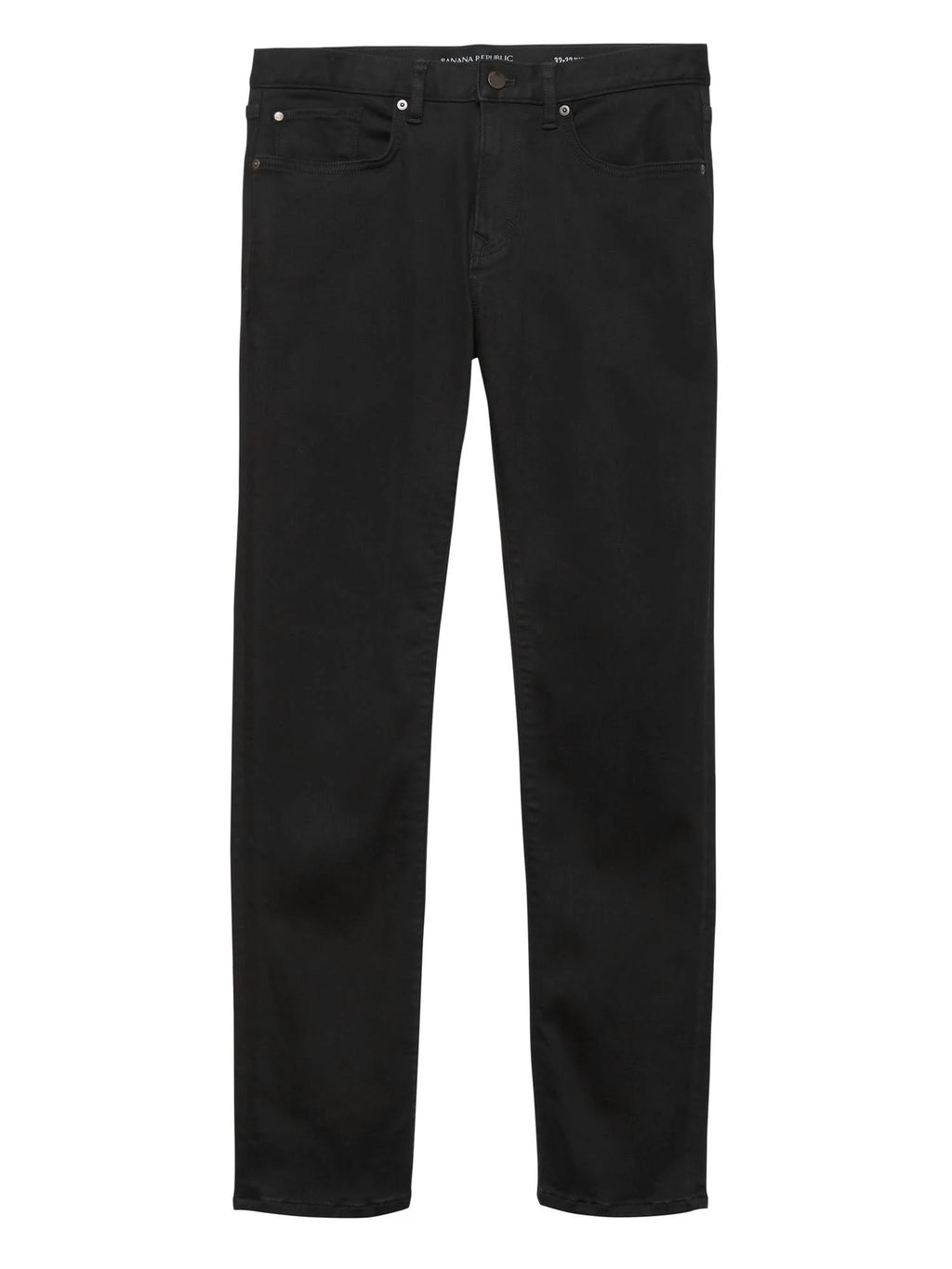 Slim Luxe Traveler Black Jeans 33W 30L D7910