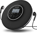 Portable CD Player with Headphones Jack, Anti-Skip, Shockproof, LCD Screen A50666
